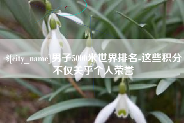 淮滨男子5000米世界排名-这些积分不仅关乎个人荣誉