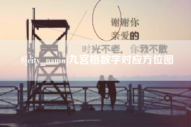 淮滨九宫格数字对应方位图