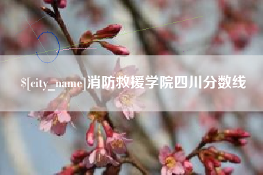 淮滨消防救援学院四川分数线