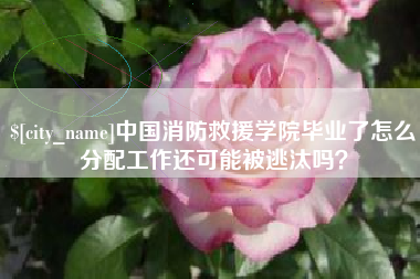 淮滨中国消防救援学院毕业了怎么分配工作还可能被逃汰吗？