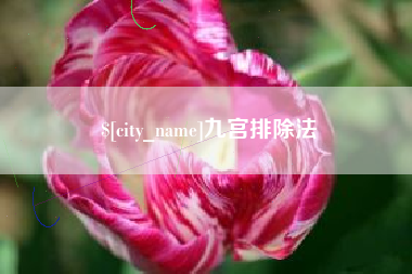 淮滨九宫排除法