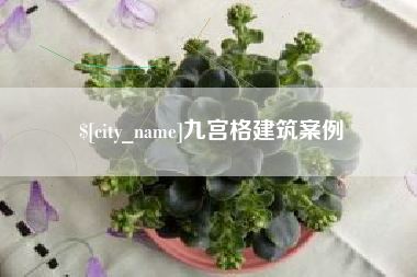 淮滨九宫格建筑案例
