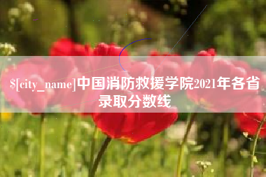 淮滨中国消防救援学院2021年各省录取分数线