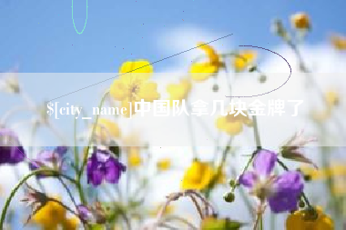 淮滨中国队拿几块金牌了
