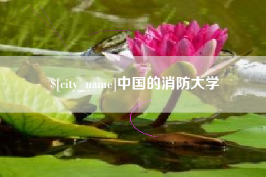 淮滨中国的消防大学
