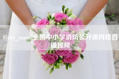 淮滨全国中小学消防公开课网络直播视频
