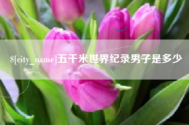 淮滨五千米世界纪录男子是多少