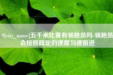 淮滨五千米比赛有领跑员吗-领跑员会按照既定的速度匀速前进