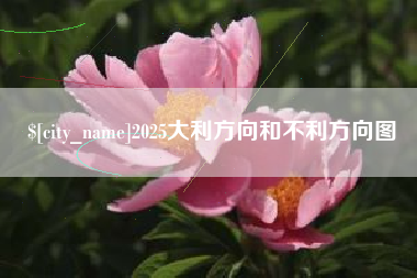 淮滨2025大利方向和不利方向图