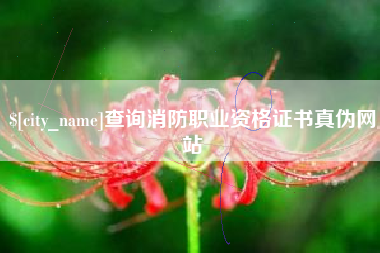 淮滨查询消防职业资格证书真伪网站