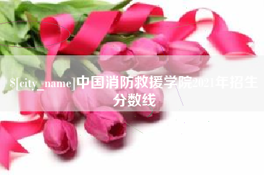 淮滨中国消防救援学院2021年招生分数线