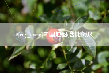 淮滨中国地图(含比例尺)