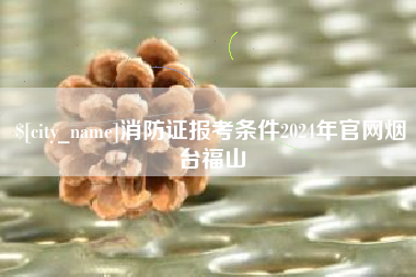 淮滨消防证报考条件2024年官网烟台福山